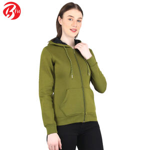 Confortable meilleur design femmes portent des sweats à capuche à la mode de bonne qualité femmes portent des sweats à capuche élégants - Product Image 6
