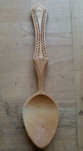 ช้อนไม้สำหรับทำอาหารช้อนไม้อะคาเซียสำหรับทำอาหารช้อนไม้ธรรมชาติแกะสลักโลโก้ตามสั่ง - Product Image 4