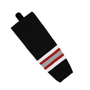Fabricant professionnel Chaussettes de hockey sur glace de conception personnalisée Impression par sublimation Chaussettes de hockey sur glace respirantes pour hommes bon marché - Product Image 4