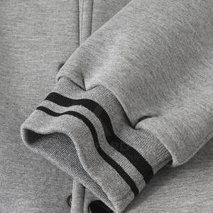 Cómodo invierno cálido hombres Letterman chaqueta a prueba de viento hombres Letterman chaqueta en precio razonable - Product Image 6