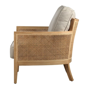 Marco de teca sólida Forma cómoda estilo bañera Entregado completamente ensamblado 0808221 - Product Image 4