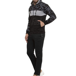 ชุดวอร์มผู้ชายระบายอากาศได้ดี ผลิตในปากีสถาน ผ้าฝ้ายกันลม ดีไซน์ล่าสุด รับสกรีนโลโก้ ไซส์ใหญ่ - Product Image 2