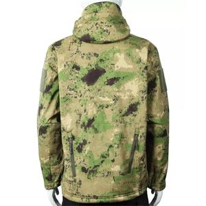 Chaqueta Táctica Impermeable y Cortavientos con Estampado de Camuflaje de la Selva, Pantalones de Softshell, Compra al por Mayor, MOQ Bajo, Ropa de Caza Silenciosa - Product Image 6