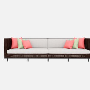 FOUR SEATER <b>SOFA</b> WITH <b>CUSHION</b> (LCO/003/008) - Product Image 5