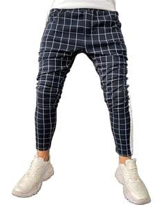 Pantalones de pierna elástica y cintura para hombre, ropa personalizada con Logo personalizado Premium, para uso en exteriores - Product Image 1