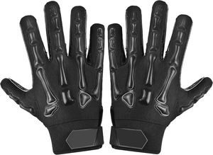 Gants rembourrés pour joueurs de football américain, respirants, imprimés, grande taille, imperméables, protection UV, doigts entiers, logo personnalisé - Product Image 2