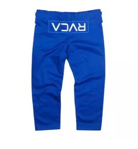 Prêt à expédier RVCA BJJ Gi Suit Shorts de karaté de judo bleu fabriqués au Pakistan Combinaisons d'entraînement durables - Product Image 2