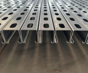 建筑材料41x4mm 41x21mm加强支柱通道开槽通道 - Product Image 3