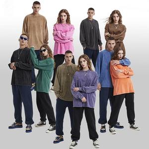 Sudaderas Unisex de Algodón 100% de Alta Calidad, 250g, Sudadera Vintage de Manga Larga con Estampado Batik para Hombre - Product Image 6