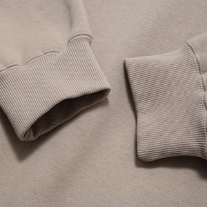 Sudadera con capucha sin bolsillos para hombre, 100% algodón en blanco, logotipo estampado informal para unisex, sudaderas con capucha bordadas de gran tamaño para hombre - Product Image 2