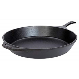 กระทะทอดพร้อมที่จับเครื่องครัวเหล็กหล่อแบบกำหนดเอง - Product Image 2