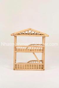 Casa de Muñecas de Ratán Natural Hecha a Mano al por Mayor, Juguetes para Niños, Hermosos Juguetes de Juego Hechos en Vietnam - Product Image 4