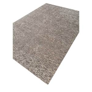 Alfombra de Lana y Seda de Bambú Tejida a Mano con Diseño Floral del Lejano Oriente, Color Beige y Marrón, para Sala de Estar, Dormitorio y Pasillo, Aiwb-4011 - Product Image 2