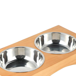 ชามสัตว์เลี้ยงโลหะปากกว้างวางซ้อนกันได้ยอดขายสูงสุดล่าสุดชามสัตว์เลี้ยงโลหะและเครื่องให้อาหารทําความสะอาดง่ายมีจําหน่ายในราคาต่ํา - Product Image 3