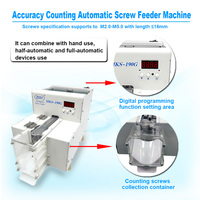 ZEDA MKS190G Convient aux vis de type M2.0-M5.0 Conteneur de 450 ml Comptage précis Alimentateur automatique de vis Tournevis