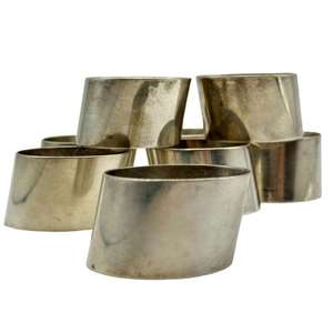 Juego de servilleteros de metal decorativos hechos a mano para bodas, fiestas, eventos, reuniones familiares, mesas elegantes - Product Image 6