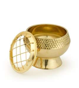 Top-rated Brass Incense <b>burner</b> with Unique Artistic Design for Mindfulness and Relaxation Golden Polished Finished at Cheap Rate - Product Image 5