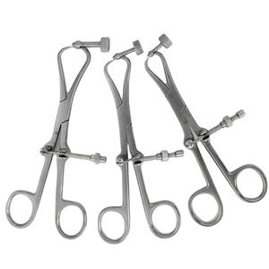 Instruments orthopédiques vétérinaires de qualité supérieure, ensemble de 3 pinces de maintien de plaque et de guidage de perçage en acier inoxydable, vente en gros B2B - Product Image 2