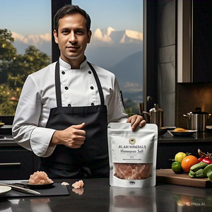 HACCP señaló sal rosa del Himalaya orgánica granos finos y gruesos embalaje personalizado rico en vitaminas complejas minerales para cocinar - Product Image 6