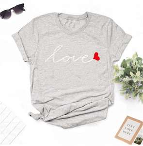 ออกแบบโลโก้ OEM เสื้อยืดผู้หญิงสำหรับฤดูร้อน-ผ้าไหมเป็นมิตรกับสิ่งแวดล้อม ดีไซน์ด้านหน้า แขนสั้น - Product Image 3