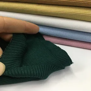 Produsen Turki pakaian rajut kualitas terbaik 200 ton kapasitas bulanan kain tekstil spandeks rajut pengiriman seluruh dunia