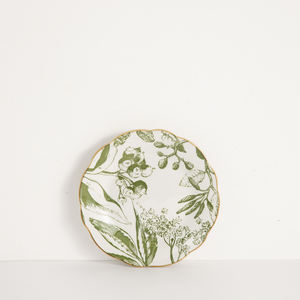 Service de table en porcelaine de luxe européen moderne avec incrustations dorées et design résistant à la chaleur pour restaurant et mariage - Product Image 2