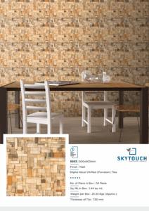 Interior de color claro brillante y exterior decorativo por el fabricante indio de azulejos esmaltados de porcelana pulida - Product Image 3