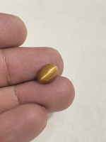 9X7MM Rare Cats Eye Pierre de forme ovale d'opale mexicaine naturelle avec une bonne couleur et qualité, opale naturelle pour la fabrication de bijoux 1.82 carats.