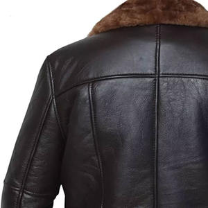 Buen material Chaquetas de cuero para hombres Servicios OEM Moda de tendencia y venta caliente para chaquetas de cuero para hombres - Product Image 6