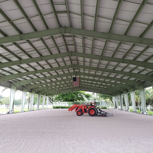 Kit de hangar à poteaux 150x100, couverture de tente d'arène, écurie portable pour chevaux - Product Image 2