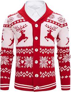 Pulls en laine respirants pour hommes, design tendance, mode d'hiver, pulls à col rond personnalisés, pulls pour hommes - Product Image 1