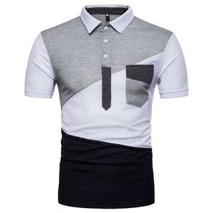 OEM Custom Polo <b>Shirt</b> for Men Breathable Cotton Polyester <b>T</b>-<b>Shirts</b> Short Sleeve Casual Wear Polo <b>Shirts</b> - Product Image 4