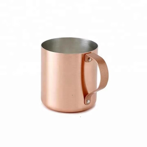 New Design Moscow Mule Copper <b>Mugs</b> <b>Set</b> <b>of</b> 4 Made by ''Ifkaa Exports PVT. LTD'' with High Quality Pure Copper <b>Mug</b> - Product Image 1