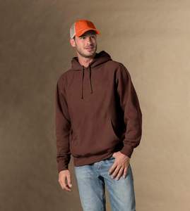 เสื้อฮู้ดผู้ชายผ้าฝ้ายฟลีซ 100% สำหรับฤดูหนาว พร้อมดีไซน์สั่งทำพิเศษ แห้งเร็ว ระบายอากาศได้ดี ทรงปกติ - Product Image 2