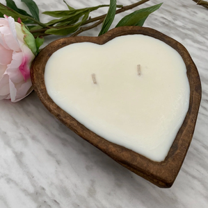 Regalo de inauguración de la casa, cuenco de vela de masa de madera, cuencos de masa románticos de lujo para Decoración de mesa de comedor, artículo - Product Image 2