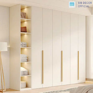 Armoire en bois, haute qualité, durable, belle armoire, armoire à 5 portes conçue sur demande - Product Image 6