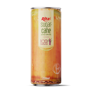 Produit chaud pour la boisson de jus de canne à sucre d'été canettes de 250ml usine du Vietnam meilleure vente de jus de fruits naturels de marque privée - Product Image 1
