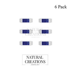 Anillo de Plata de Ley 925 con Engaste de Lapislázuli Clásico para Hombre, Hecho a Mano, Regalo Único para Él, Cumpleaños, Fiesta, Aniversario, Boda - Product Image 2