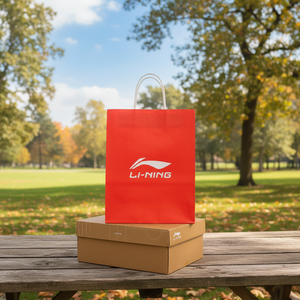 Sacs shopping en papier d'art de luxe personnalisés, biodégradables, écologiques, finition laminée pour les marques de vente au détail, emballage cadeau, décoration - Product Image 2