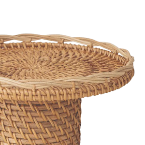 Plateau en rotin naturel en gros du Vietnam pour fruits, pain, support en osier tissé à la main pour la cuisine, la salle à manger et la décoration de la maison - Product Image 3