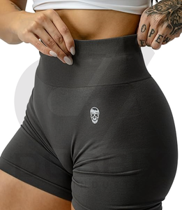 Pantalones cortos Cargo para mujer Fitness Short 100% Poliéster Logotipo personalizable Etiqueta Color Patrón Diseño Pantalones cortos para mujer - Product Image 1