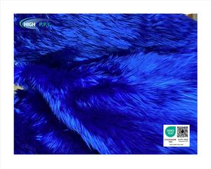 Tela de Punto de Pelo Largo Azul Marino 30/35mm de Peso Medio para Prendas, Juguetes, Abrigos, Bolsos y Textiles para el Hogar - Product Image 3