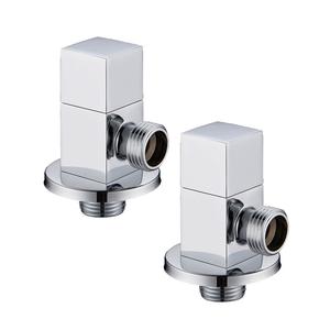 WC carré au design moderne avec un aspect délicat pour les hôtels et les salles de bain, robinet d'angle en laiton chromé 2/1 - Product Image 5