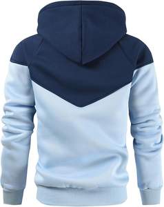 Pull à capuche pour hommes basicscoton mélangé polaire personnalisé Streetwear sweat chaud décontracté à manches longues coupe urbaine - Product Image 5