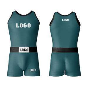 Conjunto de Uniforme de Boxeo Premium, Ligero, Elástico, Transpirable, de Secado Rápido, Pantalones Cortos y Camiseta para Entrenamiento, Sparring, Gimnasio, Competencia - Product Image 1