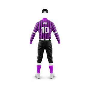 Uniformes de béisbol profesionales de buena calidad, hecho a medida, 100% poliéster, uniforme de béisbol sublimado, conjunto completo de Jersey - Product Image 3