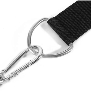 Harnais de musculation en acier confortable et durable avec boucle et chaîne de maintien du poids pour l'entraînement de résistance du cou, fitness - Product Image 6