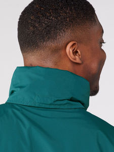 Chaqueta Impermeable con Capucha de Lona, Transpirable, Ligera, Antibacteriana, con Letras, para Uso en Exteriores, Invierno, Ropa de Calle, Nailon - Product Image 6