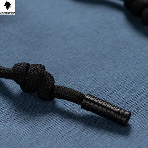 เสื้อสเวตเตอร์มีฮู้ดแบบสวมหัวแนวสตรีทใส่ได้ทั้งชายและหญิงเสื้อฮู้ดปักโลโก้แบบกำหนดเองขายส่ง - Product Image 5