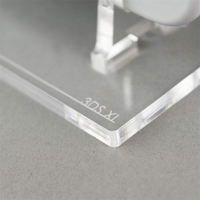 Support d'affichage en acrylique transparent carré pour console Nintendo New 3DS XL, taille personnalisable, YAGELI